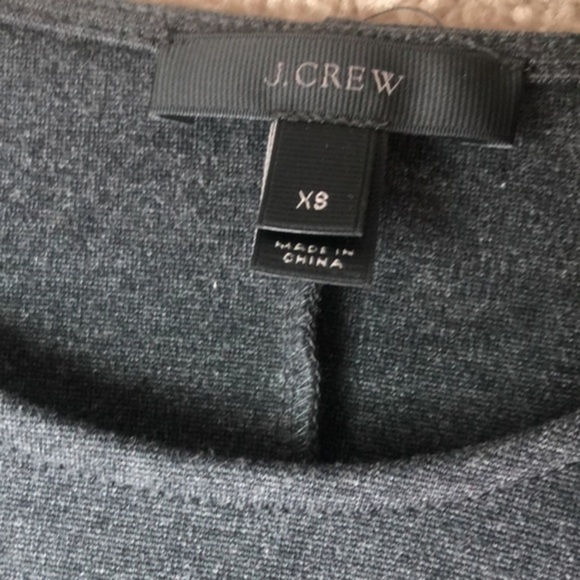 J.Crew Charcoal Blouse - Size XS - Picture 7 of 8